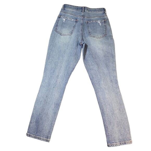 Ashley Mason High Rise Mom Jeans Distressed Women’s Size 5 EUC - Picture 4 of 5